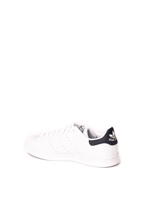 White/blue stan smith sneaker ADIDAS | FX5501STAN SMITH-BIANCO/BLU